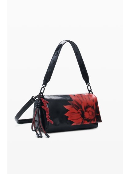 Dámská kabelka DESIGUAL 25WAXP90 2000 BAG FLOWERINA  NARON MEDIUM FLAP (velikost U)