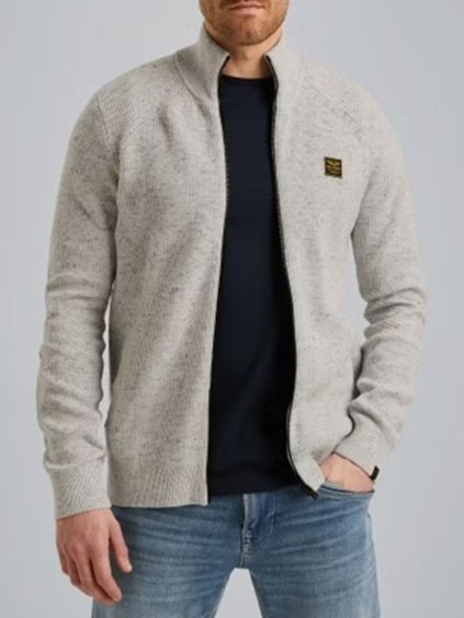 Pánský svetr PME LEGEND PKC2508357 997 Cardigan with zipper closure (velikost S)