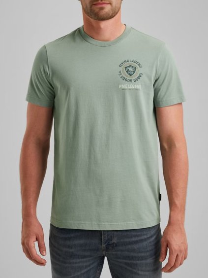 Pánské triko PME LEGEND PTSS2508575 5226 T-shirt with artwork (velikost M)
