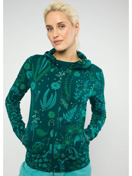 Dámská mikina Blutsgeschwister 001253-224 01660 Scuba Duba zip up (velikost S)