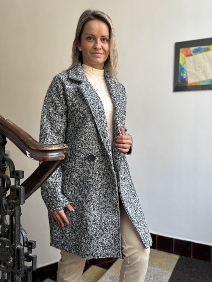 Zimní kabát BROADWAY 55003695 032 COAT REGFIT (velikost S)