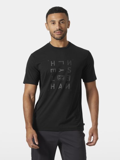 Pánské triko HELLY HANSEN 63082 991 SKOG GRAPHIC T-SHIRT (velikost M)