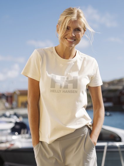 Dámské triko HELLY HANSEN 54593 34 W HH LOGO T-SHIRT 3.0 (velikost M)