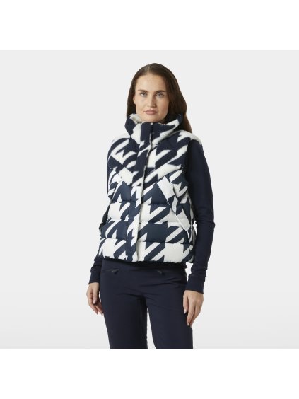 Dámská vesta HELLY HANSEN 54460 597 W BLISS DOWN VEST (velikost M)