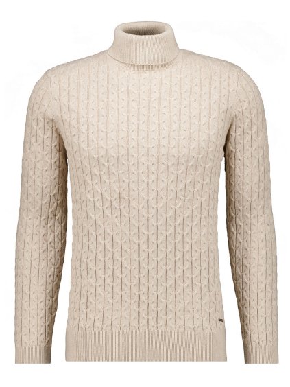 Pánský svetr RAGMAN 746270 820 Roll neck cable (velikost M)