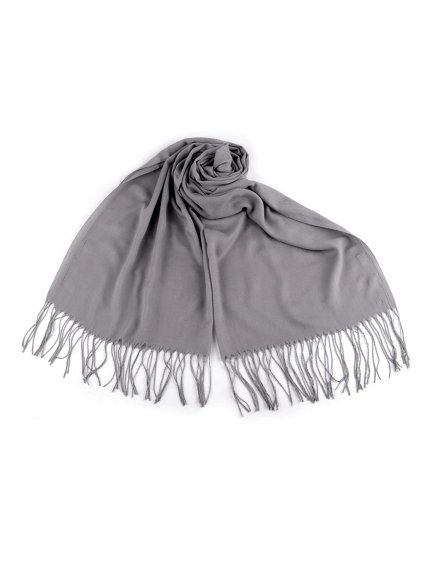 KERBO Šátek-šála s třásněmi 0080 10 70x175cm (velikost U)