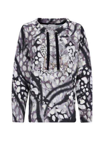 Dámské triko HAJO 10625 990 D Shirt RH m.Ösen+Zierbändchen (velikost 36)
