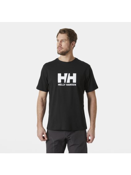 Pánské triko HELLY HANSEN 54596 990 HH LOGO T-SHIRT 3.0 (velikost XXXL)