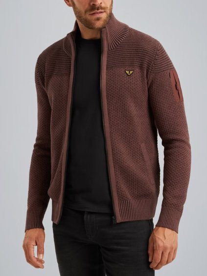 Pánský svetr PME LEGEND PKC2509356 8203 Cardigan with zipper closure (velikost XXL)