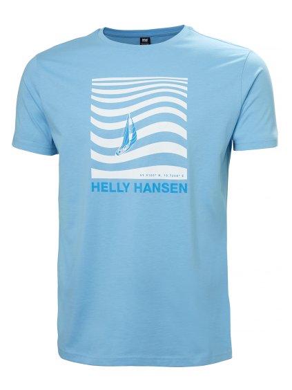 Pánské triko HELLY HANSEN 54601 621 SHORELINE T-SHIRT 3.0 (velikost S)