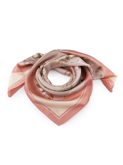 KERBO Šátek 0829 31 saténový 70x70 (velikost U)