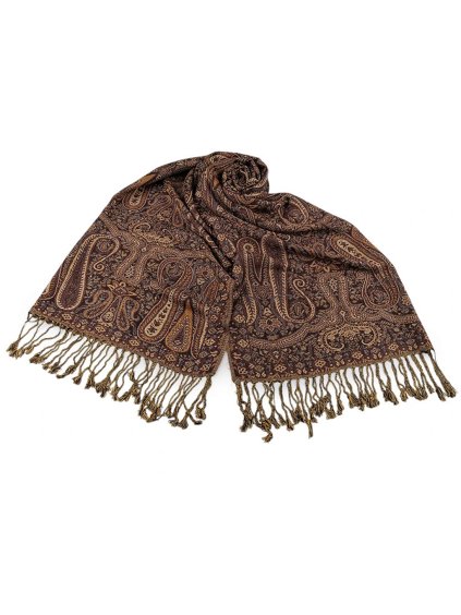 Šála-pléd KERBO Šátek-šála s třásněmi 0960-3 70x180 (velikost U)