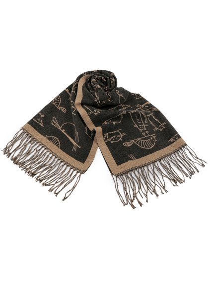 Šála-pléd KERBO Šála-pléd 0902 18 65x180cm (velikost U)