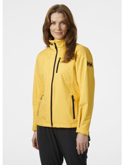 Dámská jachtařská bunda HELLY HANSEN 33891 341 W CREW HOODED MIDLAYER JACKET (velikost M)