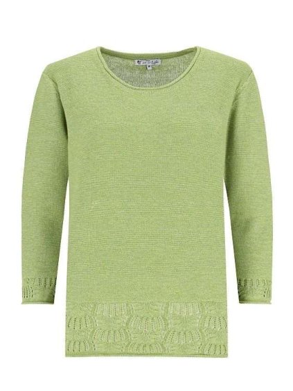 Dámský svetr HAJO 19712 537 D Pulli Moulinéoptik (velikost 44)