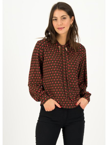 Dámská halenka Blutsgeschwister 001213-134-004 odelette pour helma (velikost S)