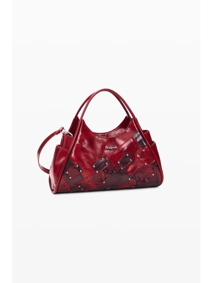 Dámská kabelka DESIGUAL 26SAXPB4 3000 BAG GLOW RED HERITOWN 2.0 MINI (velikost U)