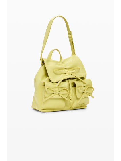 Dámský batůžek DESIGUAL 26SAKP10 4013 BACK RODIO PRISA SHORT LIME (velikost U)