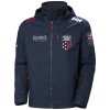Pánská jachtařská bunda HELLY HANSEN 21204 598 AM CREW HOODED JACKET 2.0 (velikost M)