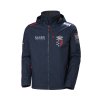 Pánská jachtařská bunda HELLY HANSEN 21204 598 AM CREW HOODED JACKET 2.0 (velikost M)
