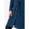 Dámské zimní šaty TIMEZONE 11-10111-00-3337 3838 Denim Shirt Dress (velikost L)