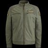 Pánská kožená bunda PME LEGEND PLJ2502703 6414 Short jacket FORHAWK Sheep vsqo Waxed (velikost XL)