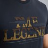 Pánské triko PME LEGEND PTSS2502553 5281 Short sleeve r-neck single jersey (velikost XL)