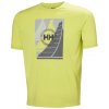 Pánské funkční triko HELLY HANSEN 34419 410 HP RACE GRAPHIC T-SHIRT (velikost M)