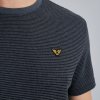 PME LEGEND PTSS2503566 5281 Short sleeve r-neck textured stripe (velikost L)
