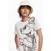 Dámské triko DESIGUAL 24WWTKA1 1001 TS MICKEYDRAWING (velikost XL)