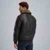 Pánská zimní bunda PME LEGEND PLJ2409701 771 Snowprop Leather Jacket (velikost L)