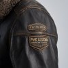Pánská zimní bunda PME LEGEND PLJ2409701 771 Snowprop Leather Jacket (velikost L)