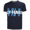 Pánské triko HELLY HANSEN CORE GRAPHIC T 2.0 Modrá (velikost M)