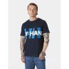 Pánské triko HELLY HANSEN CORE GRAPHIC T 2.0 Modrá (velikost M)