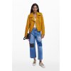 Dámská bunda DESIGUAL 25WWEW69 8006 CHAQ MUST (velikost L)