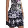 Dámské zimní šaty DESIGUAL 25WWVK07 2000 VEST GREY LACROIX (velikost M)