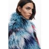 Dámský fashion kabát DESIGUAL 25WWEW02 9019 COAT CLOUD LACROIX (velikost S)