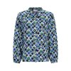 Dámská halenka HAJO 10689 613 D Bluse grafischer Druck (velikost 46)