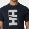 Pánské triko HELLY HANSEN 54599 599 CORE GRAPHIC T 2.0 (velikost XL)