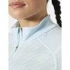 Dámské funkční triko HELLY HANSEN 49410 537 W LIFA MERINO MIDW GRA 1/2 ZIP (velikost XS)