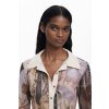 Dámská košile DESIGUAL 25WWTK26 6110 TS EYRE (velikost L)