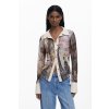 Dámská košile DESIGUAL 25WWTK26 6110 TS EYRE (velikost L)