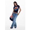 Dámské triko DESIGUAL 26SWTK03 5000 TS ESTOCOLMO (velikost S)