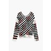 Dámský svetr DESIGUAL 26SWJF01 2000 JERS HELSINKI (velikost L)