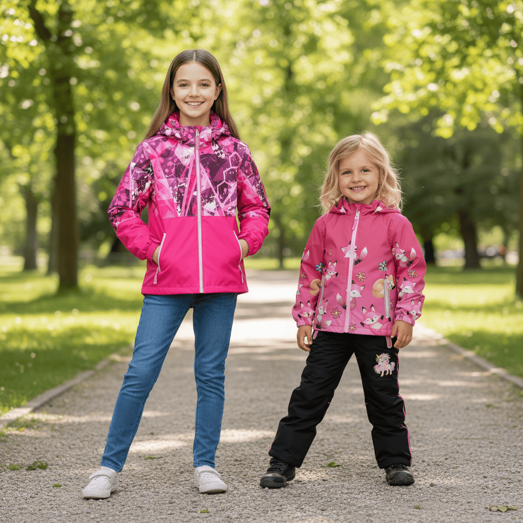 DÍVČÍ JARNÍ BUNDY