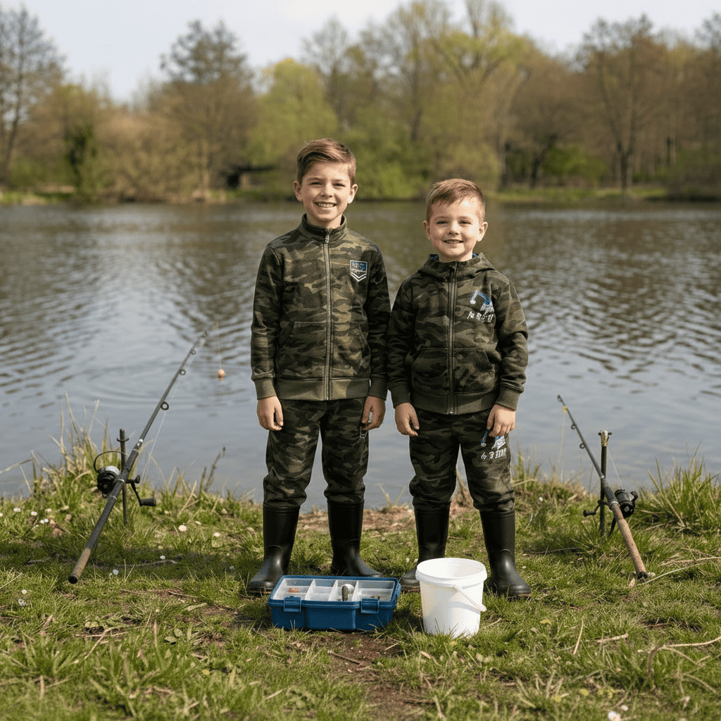 Maskáčové dětské oblečení