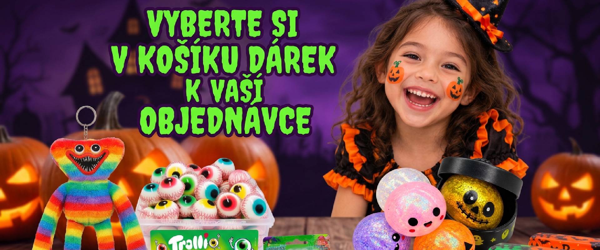 Dárek k objednávce Halloween