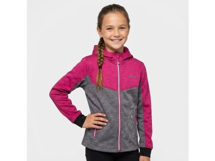 DÍVČÍ ZATEPLENÁ SOFTSHELLOVÁ BUNDA, velikost 128/134 -164/170