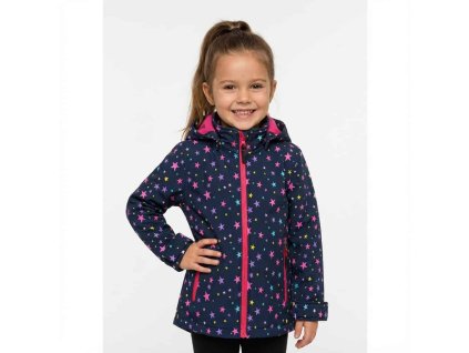 DÍVČÍ ZATEPLENÁ SOFTSHELLOVÁ BUNDA HB8630, velikost 98 - 128