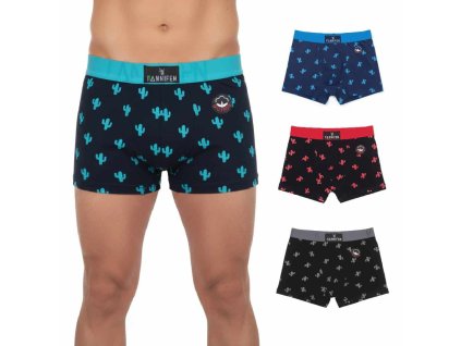 CHLAPECKÉ TRENKY - BOXERKY KAKTUSY,  velikost 158/164 - 170/176